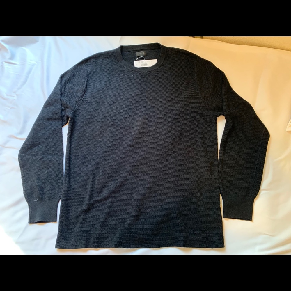 J Crew Long Sleeve Waffle Tee